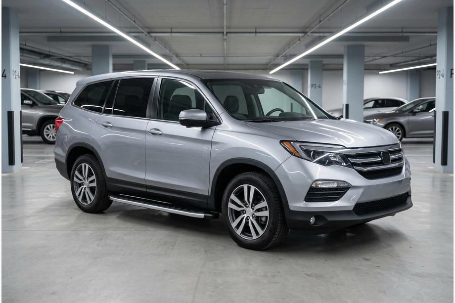 Honda Pilot 2015-2022 Progi Boczné Fullmond (2 szt., Aluminium) Image