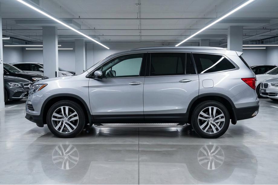 Honda Pilot 2015-2022 Progi Boczne Maydos V2 (2 szt., Aluminium i Stal Nierdzewna) Image