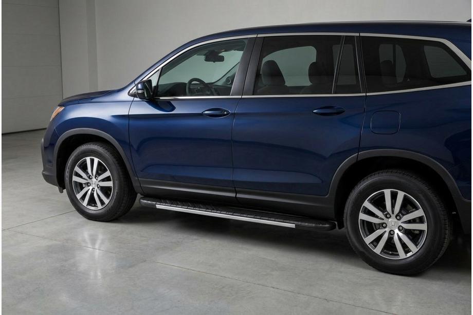 Honda Pilot 2015-2022 Progi boczne Bosphorus Grey (2 szt., aluminium) Image