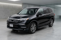 Honda Pilot 2015-2022 Progi Boczné Tayga Black (2 szt., Aluminium) zdjęcia 1