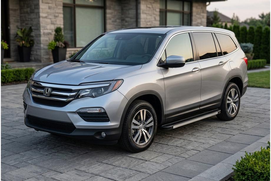 Honda Pilot 2015-2022 Progi Boczné Maya (2 szt., Aluminium) Image