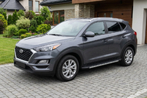 Hyundai Tucson TL 2016-2021 Progi Boczné Duru (2 szt., Aluminium) zdjęcia 1