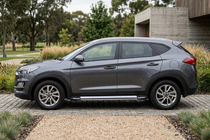 Hyundai Tucson TL 2016-2021 Progi Boczné Rainbow (2 szt., Aluminium) zdjęcia 1