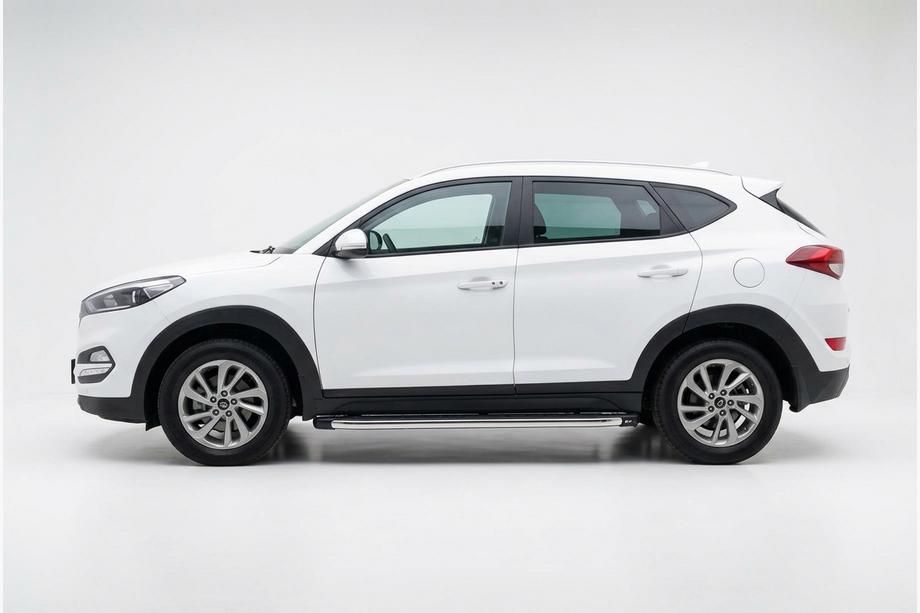 Hyundai Tucson TL 2016-2021 Progi Boczné BlackLine (2 szt., Aluminium) Image