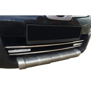 Listwy na dolną kratkę (2 szt., stal nierdzewna) Nissan Qashqai 2007-2010 zdjęcia 1