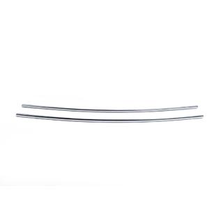 Listwy na dolną kratkę (2 szt., stal nierdzewna) Nissan Qashqai 2007-2010 zdjęcia 2