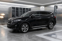 Kia Sorento III UM 2014-2020 Progi Boczne Line (2 szt., Aluminium) zdjęcia 1