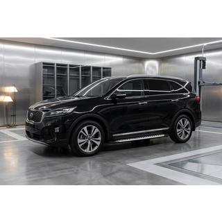 Progi Boczne Line (2 szt., Aluminium) Kia Sorento III UM 2014-2020 zdjęcia 1