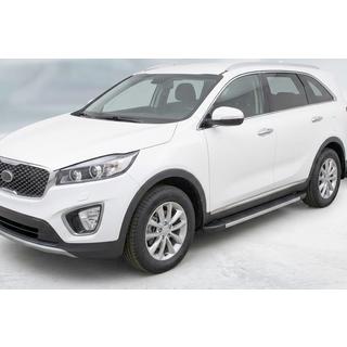 Progi Boczné Duru (2 szt., Aluminium) Kia Sorento III UM 2014-2020 zdjęcia 1
