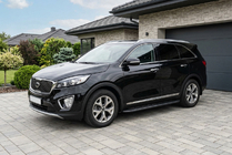 Kia Sorento III UM 2014-2020 Progi Boczné Bosphorus Black (2 szt., Aluminium) zdjęcia 1