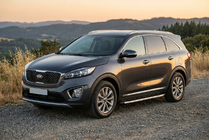 Kia Sorento III UM 2014-2020 Progi Boczné Fullmond (2 szt., Aluminium) zdjęcia 1