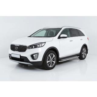 Progi Boczne Maydos V2 (2 szt., Aluminium i Stal Nierdzewna) Kia Sorento III UM 2014-2020 zdjęcia 1