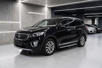 Kia Sorento III UM 2014-2020 Progi boczne Bosphorus Grey (2 szt., aluminium) zdjęcia 1