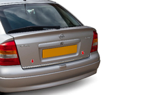 Opel Astra G classic 1998-2012 Listwa bagażnika stal nierdzewna Carmos - Turecka Stal Nierdzewna zdjęcia 1