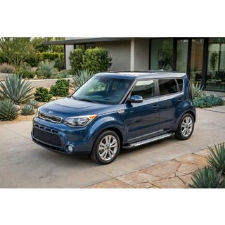 Progi Boczné Allmond Grey (2 szt., Aluminium) Kia Soul II 2013-2018 zdjęcia 1