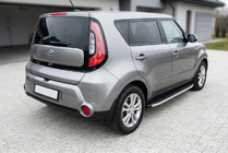Kia Soul II 2013-2018 Progi Boczné Fullmond (2 szt, aluminium) zdjęcia 1