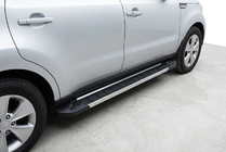 Kia Soul II 2013-2018 Progi Boczné RedLine V1 (2 szt., Aluminium) zdjęcia 1