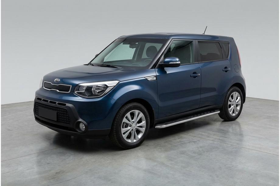 Kia Soul II 2013-2018 Progi Boczne Maydos V1 (2 szt., Aluminium i Stal Nierdzewna) Image