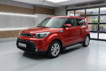 Kia Soul II 2013-2018 Progi Boczné Rainbow (2 szt., Aluminium) zdjęcia 1