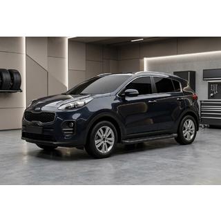 Progi Boczné Allmond Black (2 szt., Aluminium) zdjęcia 1