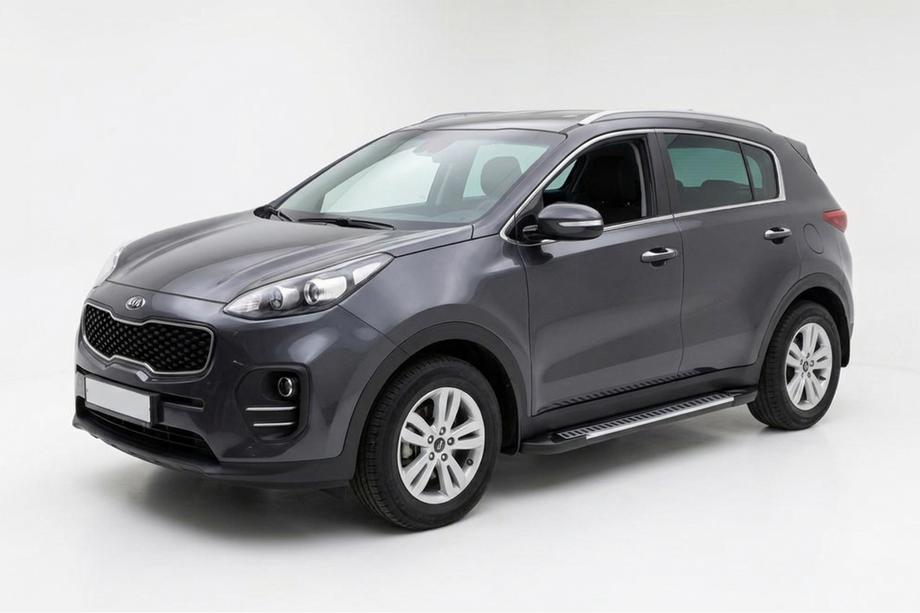 Kia Sportage 2015-2021 Progi Boczne Line (2 szt., Aluminium) Image