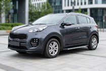 Kia Sportage 2015-2021 Progi Boczné Duru (2 szt., Aluminium) zdjęcia 1