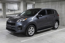 Kia Sportage 2015-2021 Progi Boczne Maydos V1 (2 szt., Aluminium i Stal Nierdzewna) zdjęcia 1