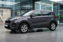 Kia Sportage 2015-2021 Progi Boczné Rainbow (2 szt., Aluminium) zdjęcia 1