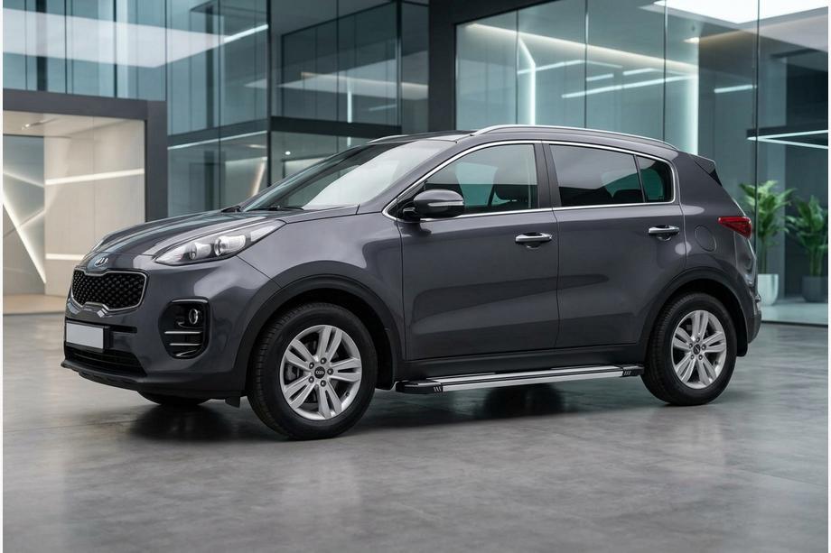 Kia Sportage 2015-2021 Progi Boczné Rainbow (2 szt., Aluminium) Image