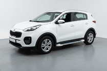 Kia Sportage 2015-2021 Progi Boczné Allmond White (2 szt., Aluminium) zdjęcia 1