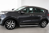 Kia Sportage 2015-2021 Progi Boczné Fullmond (2 szt., Aluminium) zdjęcia 1