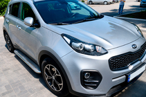 Kia Sportage 2015-2021 Progi Boczne Maydos V2 (2 szt., Aluminium i Stal Nierdzewna) zdjęcia 2