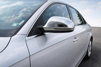 Audi A5 2007-2015 Nakładki na Lusterka 2007-2009 (2 szt., Stal Nierdzewna) zdjęcia 1