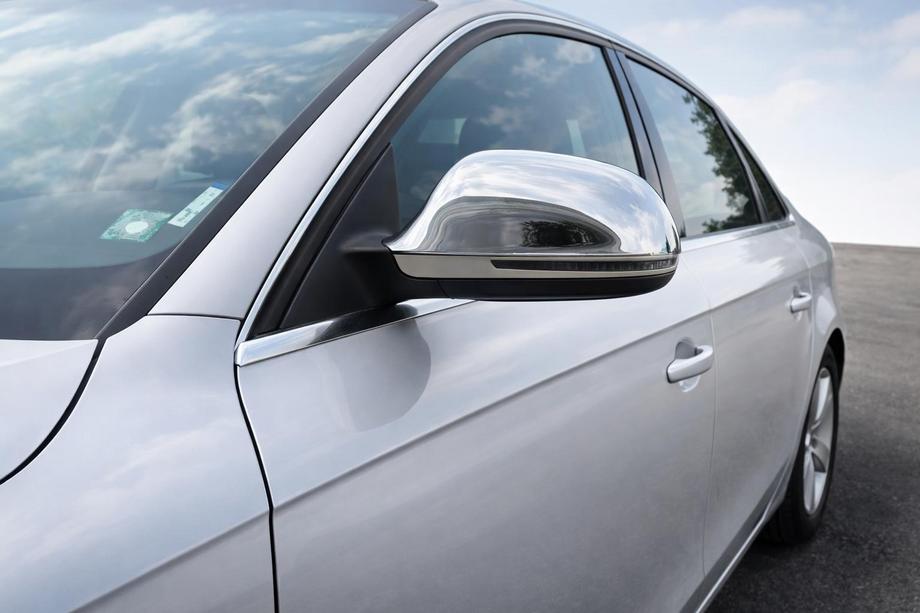 Audi A5 2007-2015 Nakładki na Lusterka 2007-2009 (2 szt., Stal Nierdzewna) Image