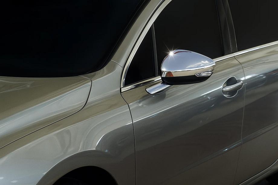 Peugeot 508 2010-2018 Nakładki na Lusterka (2 szt, Stal Nierdzewna) Zdjęcia 3