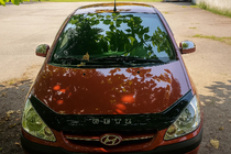 Hyundai Getz 2002- Nakladki gorne na lusterka (2 szt., plastik) zdjęcia 3