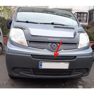 Zimowa środkowa osłona grilla (nad tablicą rejestracyjną)