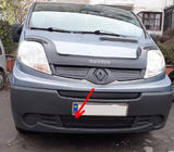 Renault Trafic 2001–2015 Zimowa dolna osłona grilla (pod tablicą rejestracyjną) 2001-2007, Matowy zdjęcia 1