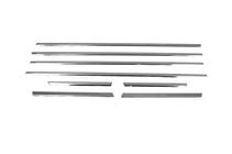 Mitsubishi Outlander 2006-2012 Listwy ozdobne okien nierdzewne (8 szt) zdjęcia 3