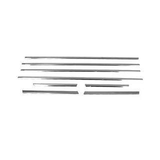 Listwy ozdobne okien nierdzewne (8 szt) Mitsubishi Outlander 2006-2012 zdjęcia 3