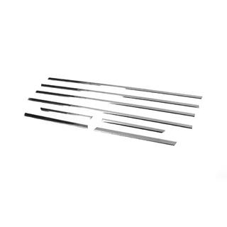 Listwy ozdobne okien nierdzewne (8 szt) Mitsubishi Outlander 2006-2012 zdjęcia 2