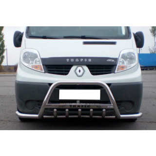 Bullbar z bocznymi rurami Exclusive (stal nierdzewna) zdjęcia 1
