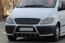 Mercedes Viano 2004-2014 Grill Guard WT003-Plus z Pałąkami (Stal Nierdzewna) zdjęcia 3