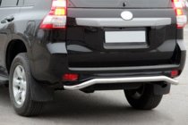 Toyota Land Cruiser Prado 150 2009-2023 Tylna Belka AK008 (Stal Nierdzewna) zdjęcia 3