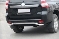 Toyota Land Cruiser Prado 150 2009-2023 Tylna Belka AK008 (Stal Nierdzewna) zdjęcia 4