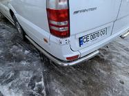 Mercedes Sprinter W906 2006–2018 Rury boczne za tylnym kolem, katowe (2 szt, stal nierdzewna) Extra Long zdjęcia 11