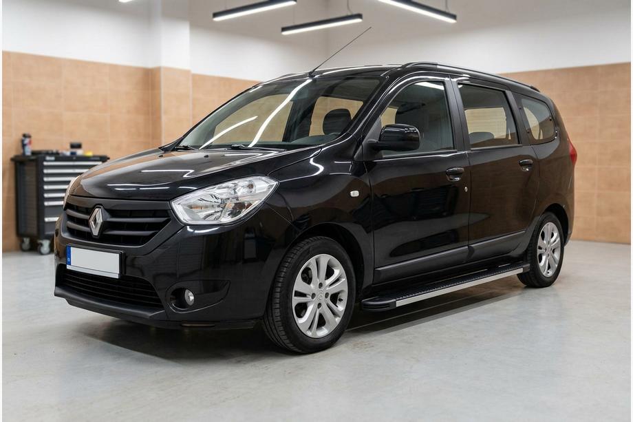 Renault Lodgy 2013-2022 Progi Boczné Maya V1 (2 szt., Aluminium) Image