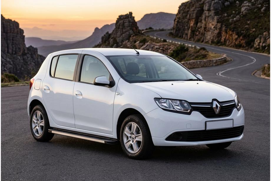 Renault Sandero 2013-2022 Progi Boczné Maya V1 (2 szt., Aluminium) Image