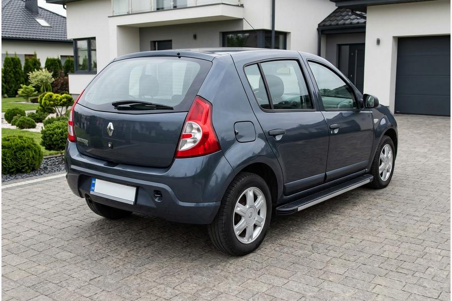 Renault Sandero 2007-2013 Progi Boczné Maya V1 (2 szt., Aluminium) Image