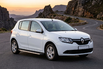 Dacia Sandero 2013-2020 Progi Boczné Maya V1 (2 szt., Aluminium) zdjęcia 1